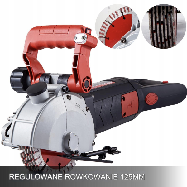 Bruzdownica elektryczna 4800 W 125 mm